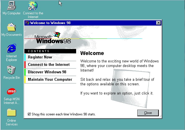 windows 98 usb install