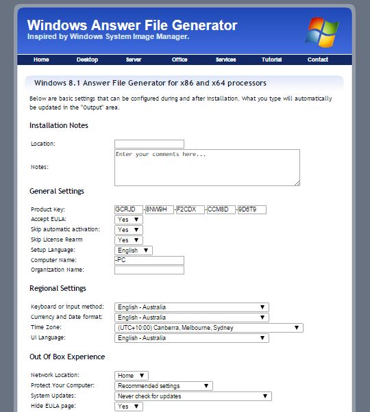 autounattend xml windows 7