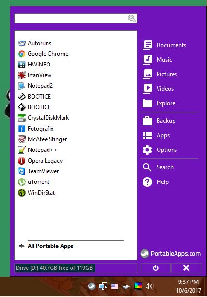 put gandalf windows pe iso to hard drive