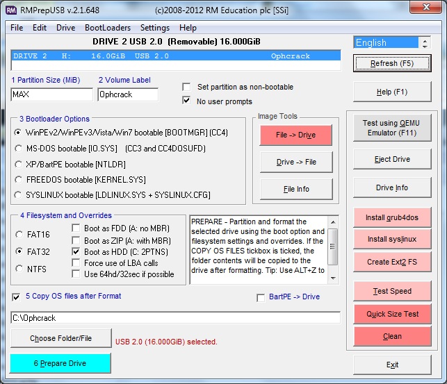 013 – Ophcrack 3.4 a password -