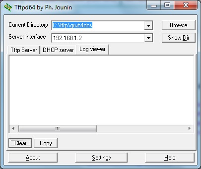 TFTPD64 : an opensource IPv6 ready TFTP server/service for windows : TFTP  server