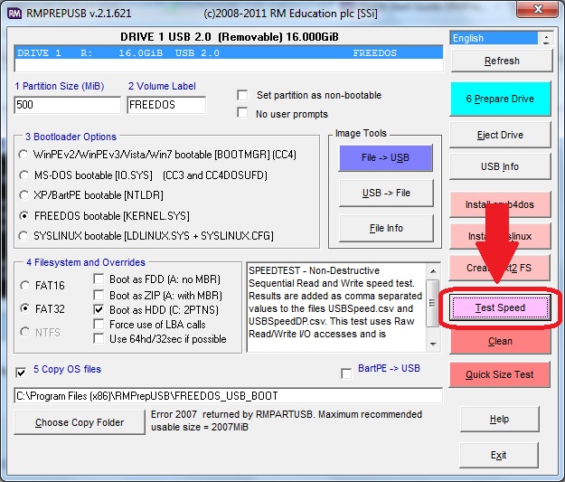 acronis boot cd rmprepusb